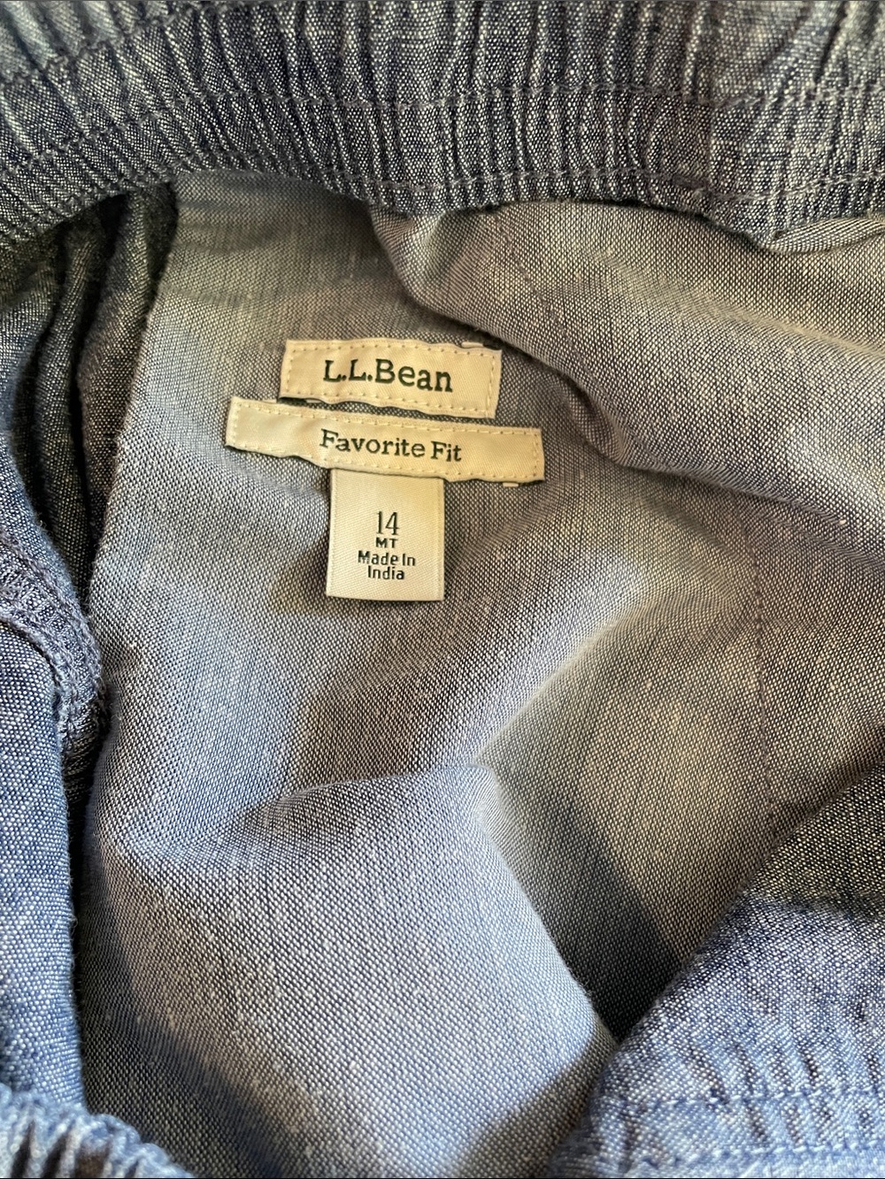Women’s Casual Drawstring Cotton-Blend Pants - Blue - Picture 5 of 6